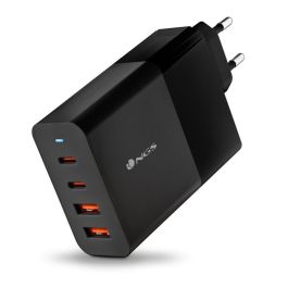 NGS BUD100W Cargador de Pared GaN 100W con 4 Puertos: 2xUSB-C Power Delivery y 2xUSB-A Quick Charge 3.0 para Carga Rápida de Múltiples Dispositivos Precio: 49.50000011. SKU: B1G2VSJ2EP