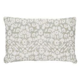 Cojín Blanco-Gris Algodón Decoración 40 X 60 cm Precio: 25.047. SKU: B14GCY8DNJ