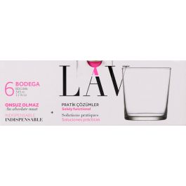 Lav Set 6 Vasos Pinta 340 cc (8 Cajas)