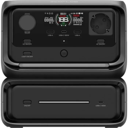 Ecoflow Batería de arranque RIVER 3 Max ECO4895251627955 - Alto rendimiento, sistema UPS, capacidad expandible