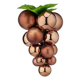 Bola de Navidad Uvas Pequeño Marrón Plástico 14 x 14 x 25 cm Precio: 4.49999968. SKU: B18V9L4VEJ