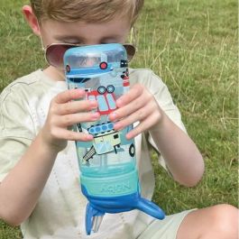 Nuby NUB0048526890491 Pack de 2 botellas de agua Super Quench 540 ml Azul