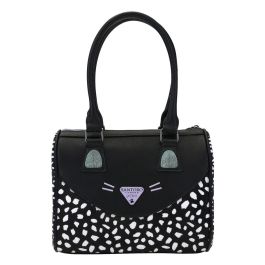 Bolso de Mano Gorjuss Smitten kitten Negro Blanco (28 x 22 x 13 cm) Bolso de Mano Gorjuss Smitten kitten Negro Blanco (28 x 22 x 13 cm)