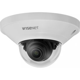 Hanwha Techwin QND-8021 Cámara IP Domo Fijo 5MP para Interior y Exterior, Cableado
