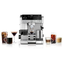 Ninja ES601EU Luxe Premier Cafetera Espresso con Molinillo Integrado, 2L, 1650W, Negro/Acero Inoxidable