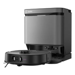 Eureka EUR1744338514104 Robot Aspirador J15 Pro Ultra, 16.200 Pa, Agua Caliente 75°C, Mopa Extensible FlexiMop, Negro
