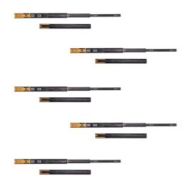 Emuca Lote de 5 juegos de guías para cajones, de bolas, altura 45mm, profundidad 500mm, extracción total, cierre suave, Negro Emuca Lote de 5 juegos de guías para cajones, de bolas, altura 45mm, profundidad 500mm, extracción total, cierre suave, Negro Precio: 61.58999946. SKU: B12T5YA9FC