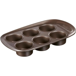 Pyrex 1452001 Molde para Muffins Redondo Acero al Carbono Antiadherente 6 Cavidades Precio: 25.4999998. SKU: B17MC3SJ8C