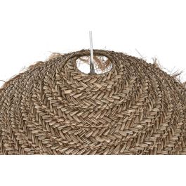 DKD Home Decor Lámpara de Techo Cottage Fibra Seagrass Marrón 70x25x70 cm