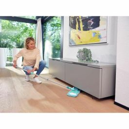 Leifheit 52124 Funda de Repuesto Mopa Plana Clean Twist M Ergo Static Plus 33cm - Limpieza en Seco, Antiestática, Atrae Polvo y Pelo