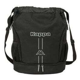 Bolsa Mochila con Cuerdas Kappa Dark Negro 35 x 40 x 1 cm