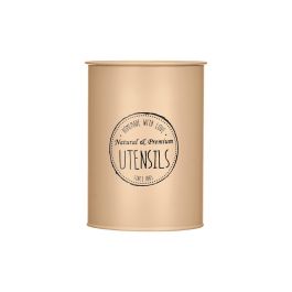 Kinvara Portautensilios Acero Beige 12.8 x 17 x 12.8 cm (Set de 12)