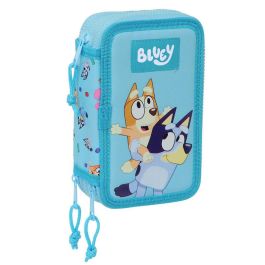 Safta Plumier Escolar Triple Bluey, Estuche Pedagógico con 36 Piezas y 2 Compartimentos con Cremallera 195x125x55 mm Precio: 21.90000054. SKU: B1CT3WWSZE