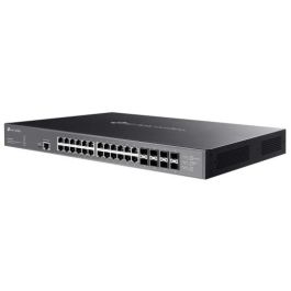 TP-LINK SX3832MPP Switch Gestionado L2+ 10G Ethernet 24 Puertos PoE Montaje en Rack DIN Rail Negro