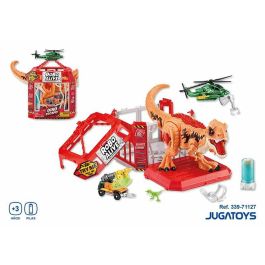 Zuru ZUR4894680033276 Juego de Captura Dino Escape: Atrapa Dinosaurios en la Naturaleza con Trampas y Armas