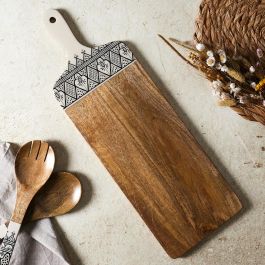 Home Deco Factory Tabla Servir Dune 58x19 cm Madera de Mango