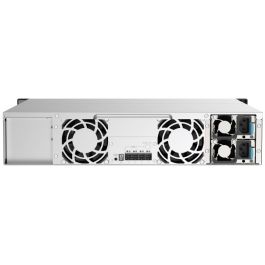 QNAP TL-R1220SEP-RP Carcasa de disco duro/SSD 12 unidades 2.5/3.5" SAS-3, SATA III Hot-swap Montaje en rack 2U Negro, Gris