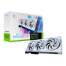 MSI Tarjeta Gráfica GeForce RTX 5070 12GB GDDR7 Gaming Trio OC White Precio: 825.6900003. SKU: B13GGYSC5G