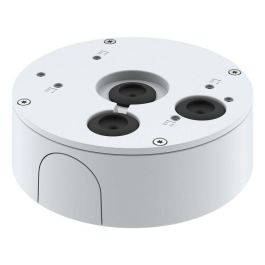 Axis T94S01P Caja Trasera de Conducción para Cámaras de Red Exterior IK10+ Resistente a Impactos con Compartimento para Conectividad