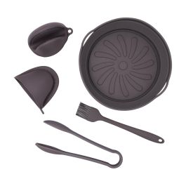 Set 5 Accesorios Freidora de Aire Creta Quid 20,3x20x3x7 cm