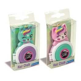 Clementoni Lovely Hair Chalk Display Set de Tizas de Colores para Pelo, Juguete Creativo Maquillaje Infantil Niños +6 Años Precio: 4.49999968. SKU: B1K8CDQN7N