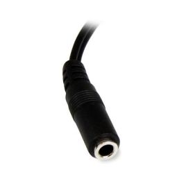 Cable Audio Jack (3,5 mm) a 2 RCA Startech MUFMRCA Negro 0,15 m