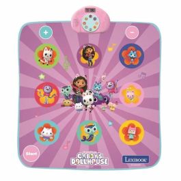 Lexibook LEX3380743105536 Alfombra de baile electrónica Bluetooth luminosa Gabby y la Casa Mágica con 6 modos de juego Precio: 63.50000019. SKU: B15FSWS8EF