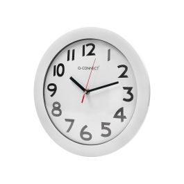 Reloj Q-Connect De Pared Plastico Oficina Redondo 30 cm Marco Blanco Reloj Q-Connect De Pared Plastico Oficina Redondo 30 cm Marco Blanco