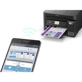 Epson ET-3850 Impresora Multifunción EcoTank 3 en 1, A4, Wi-Fi, ADF, Duplex, Inyección de Tinta, Color, 4800 x 1200 DPI