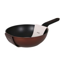 Wok de aluminio forjado 24 cm Full Sahara - Quttin (6 Unidades) Wok de aluminio forjado 24 cm Full Sahara - Quttin (6 Unidades)