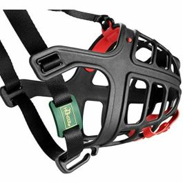 Hunter Bozal Albury 3, Protección Anti-Cebos Envenenados Removible, Plástico Acolchado, Medidas A:6.3 B:21.5 C:62cm, Negro para Perro Hunter Bozal Albury 3, Protección Anti-Cebos Envenenados Removible, Plástico Acolchado, Medidas A:6.3 B:21.5 C:62cm, Negro para Perro