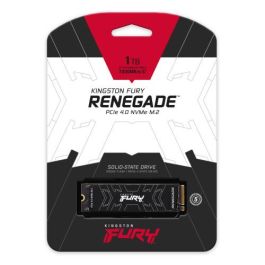 Kingston FURY Renegade SSD NVMe M.2 1TB PCIe 4.0 3D TLC, 7300MB/s Lectura, Preparado para PS5, para Gaming PC con Disipador Low-Profile