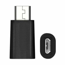 Adaptador USB C a Micro USB 2.0 Ewent EW9645 5V Negro Precio: 5.50000055. SKU: S0212638