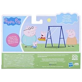 Peppa Pig, Peppa tiene una aventura, Peppa y su familia, pack de 4 figuritas, a partir de 3 años