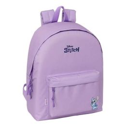Mochila Escolar Stitch Sweet Azul Lila 33 x 42 x 15 cm Precio: 13.50000025. SKU: B135C34P7M