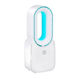 Lifetime Air Ventilador de Mesa Recargable USB sin Aspas 3 Velocidades 12.4 x 9 x 30 cm Blanco