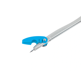 Liderpapel Compás Sencillo con Protector de Punta y Mina de 2 mm, Colores Surtidos en Estuche Transparente