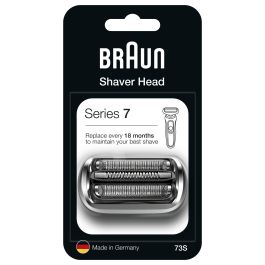 Braun Series 7 73s - Cabezal de Recambio para Afeitadora, Plata, Compatible con Serie 7, 1 Unidad, 18 Meses de Duración Precio: 67.78999953. SKU: S6501959