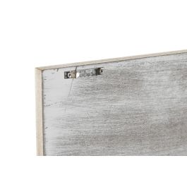 DKD Home Decor Perchero Pared Indio Árbol de la vida Gris Blanco 39 x 22 x 4.5 cm (6 Unidades)