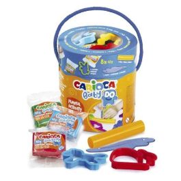 Carioca Pasta de modelar Playset 10 piezas de 40g para bebés y niños pequeños, secado al aire, colores surtidos Precio: 9.78999989. SKU: B1B4HTT35R
