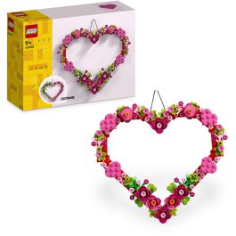LEGO Herz-Deko 40638 Juego de construcción Corazón Decorativo para Niños y Niñas, 254 Piezas