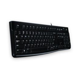 Logitech K120, USB Precio: 21.49999995. SKU: B1FE68AHRT
