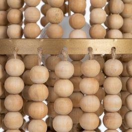 Lámpara Mesa Natural-Oro Dm-Metal 28,50 X 28,50 X 50 cm