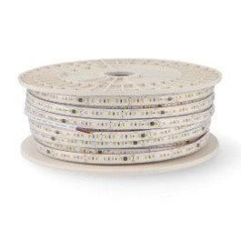 Tira de 60 LEDs/M 1500Lm/M 6000ºK SMD2835 Autorectificada 220VAC IP65 x50M 40.000H Tira de 60 LEDs/M 1500Lm/M 6000ºK SMD2835 Autorectificada 220VAC IP65 x50M 40.000H