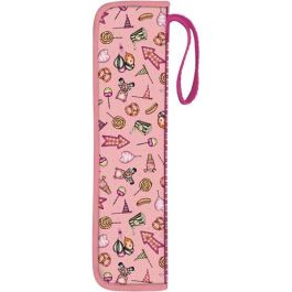 Portaflautas Gorjuss Carousel Salmón 10 x 36 x 2.5 cm