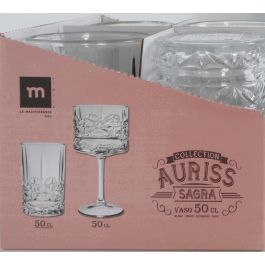 La Mediterranea Vaso Auriss Sagra 500 cc - Ø 8.5 x 13 cm (16 Unidades)