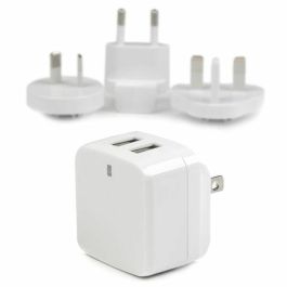 Cargador portátil Startech USB2PACWH Negro 65 W