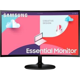 Pantalla de PC - SAMSUNG - LS24C360EAUXEN - 24 FHD 1920x1080 - Curvo 1800R - Panel VA - 4 ms - 75 Hz - HDMI - FreeSync Precio: 138.5899999. SKU: B1HB2QD8WZ