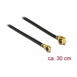 DeLOCK Cable de Antena 89649 0.3m, Conector I-PEX MHF a MHF IV HSC MXHP32, 1.13mm 50Ω, Negro/Oro Precio: 24.50000014. SKU: B14JFKLA6D