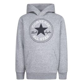 Sudadera con Capucha Niño Converse Chuck Taylor Patch Core Gris claro